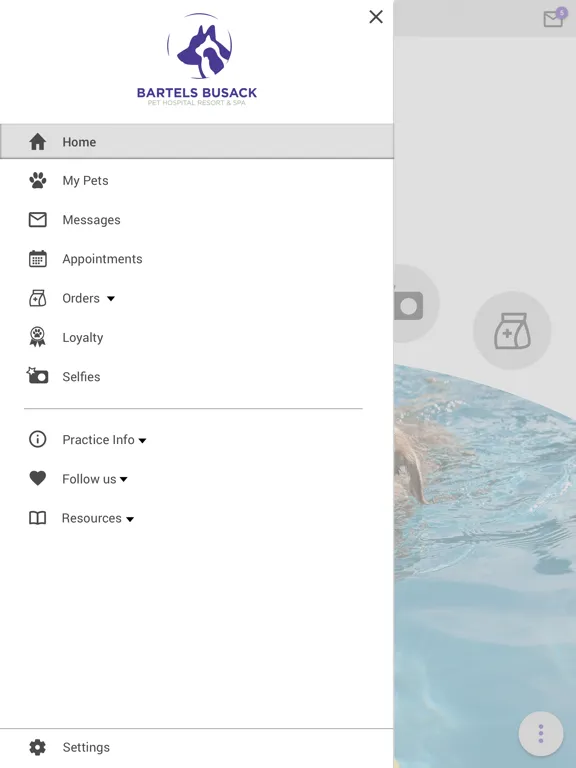 Tangkapan skrin BBPHRS VetConnect iPad 