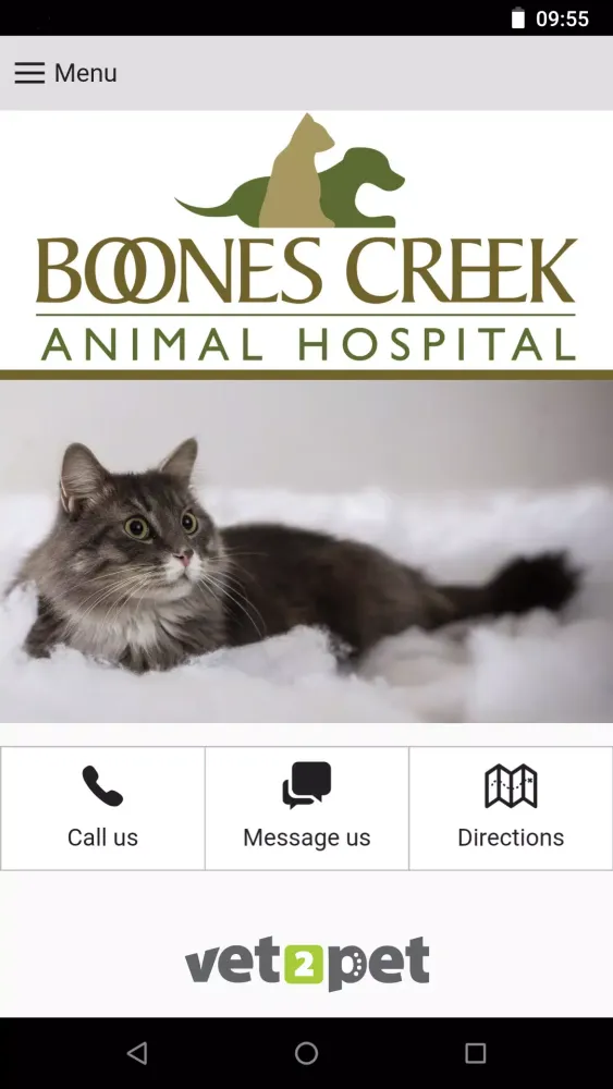 Boone's Creek Animal Hospital Screenshots