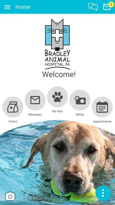 Capturas de tela do Bradley Animal Hospital