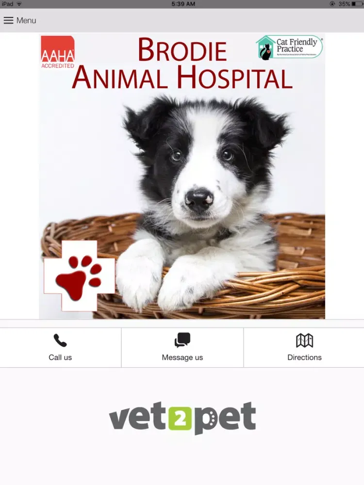 Brodie Vet iPad 應用截圖