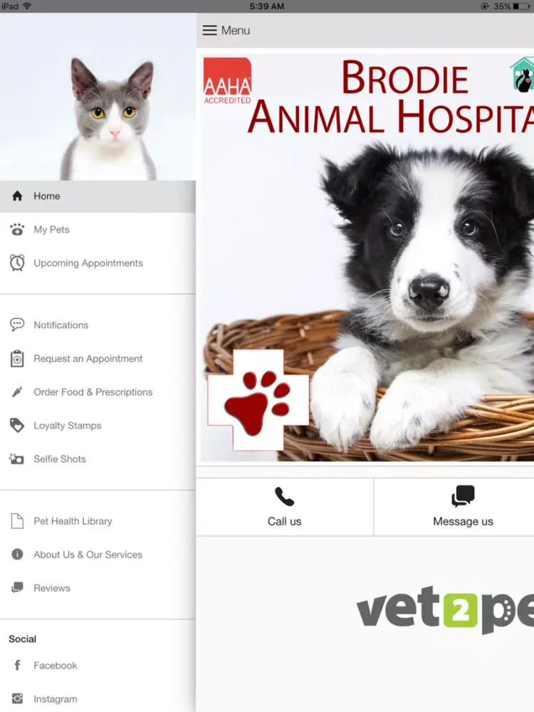 Brodie Vet iPad 應用截圖