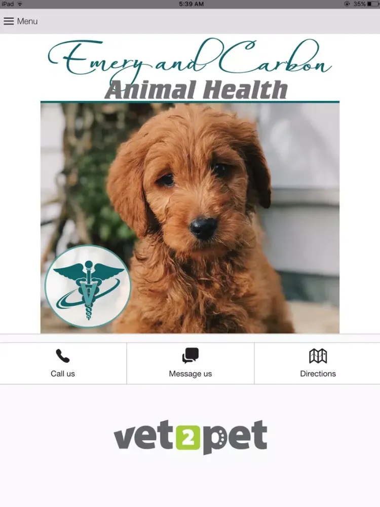 Captures d'écran de Emery & Carbon Animal Health iPad 