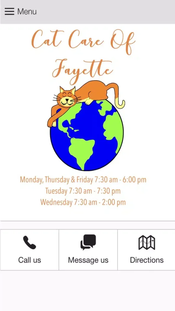 Zrzuty ekranu Cat Care of Fayette