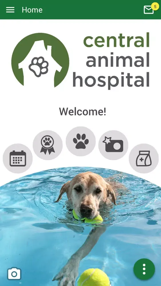 Ảnh chụp màn hình của Central Animal Hospital