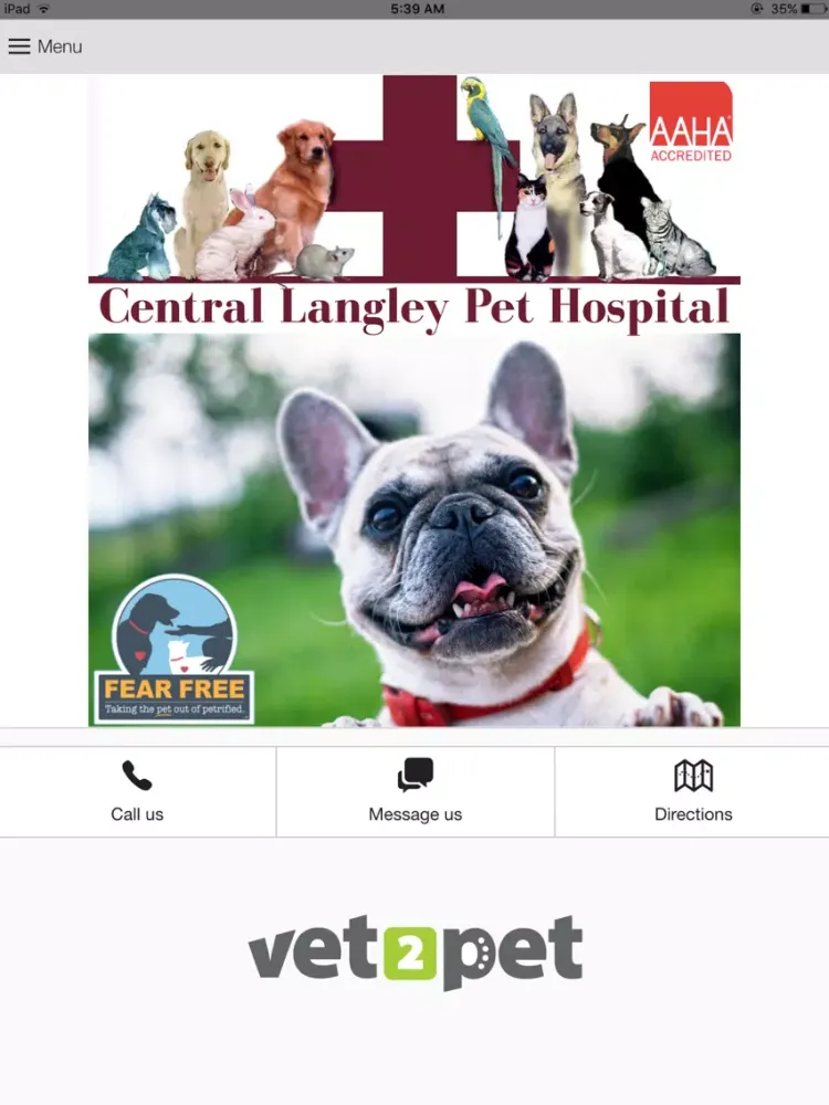 Скриншоты My Langley Vet iPad 