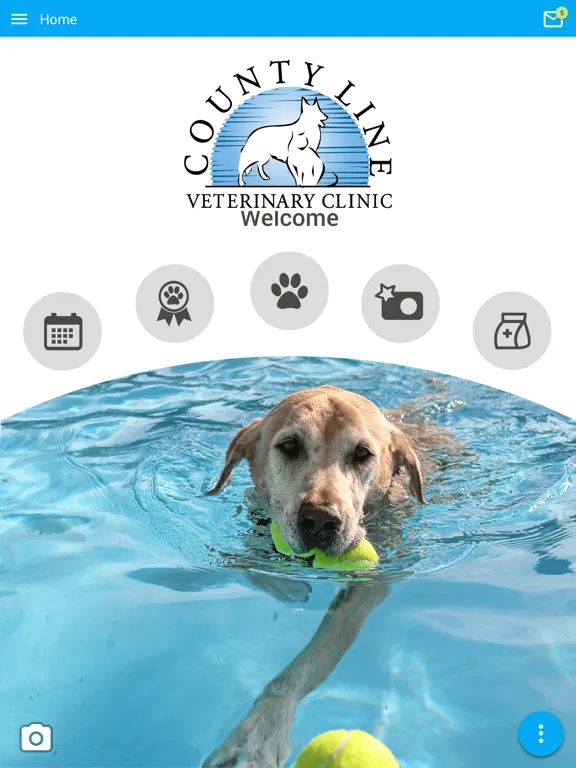 ภาพหน้าจอของ County Line Vet Clinic iPad 