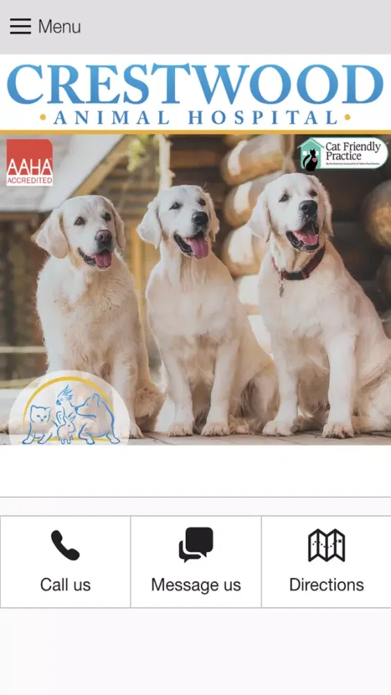 Zrzuty ekranu Crestwood Animal Hospital