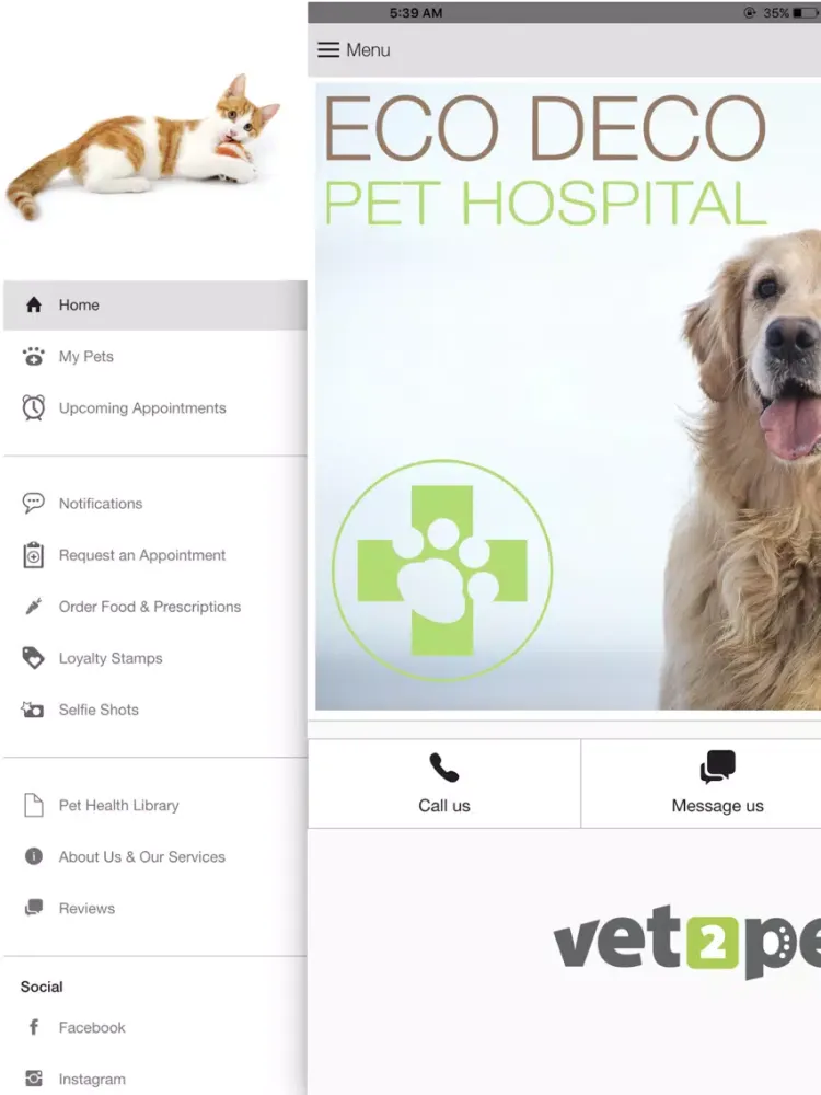Zrzuty ekranu Eco Deco Pets iPad 