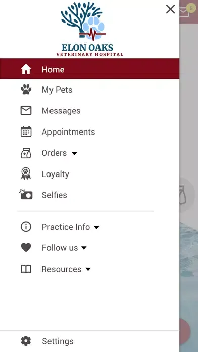 Capturas de pantalla de Elon Oaks Veterinary Hospital