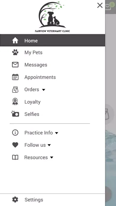 Capturas de tela do Fairview Veterinary Clinic