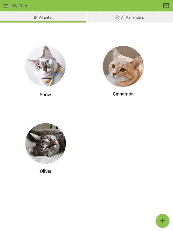 Tangkapan layar Feline Vet Med Center iPad 