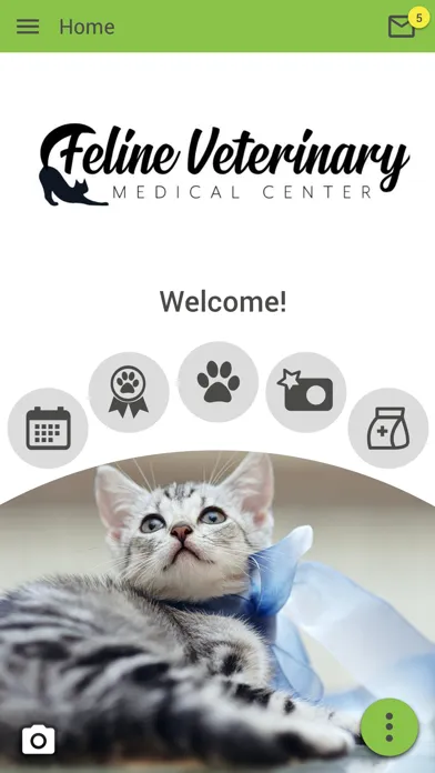 Tangkapan layar Feline Vet Med Center
