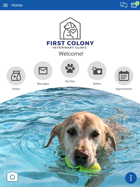 First Colony Vet Clinic iPad 应用截图