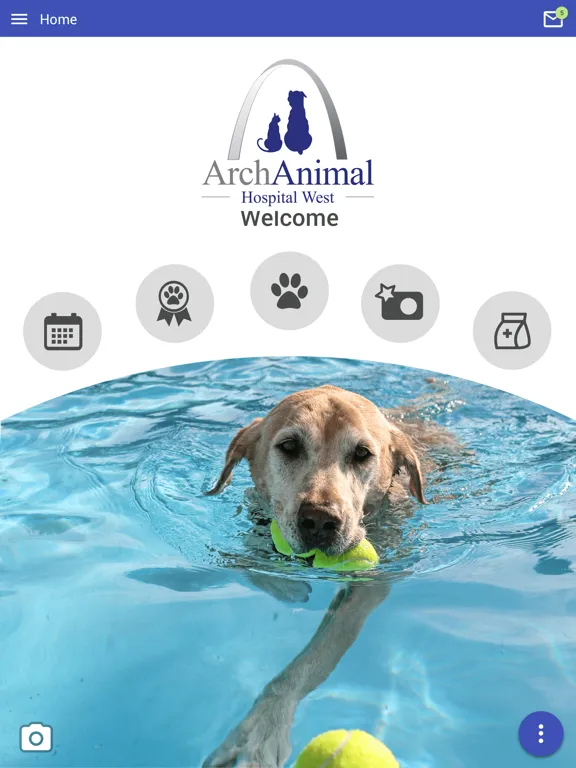 Tangkapan layar Arch Animal Hospital West iPad 