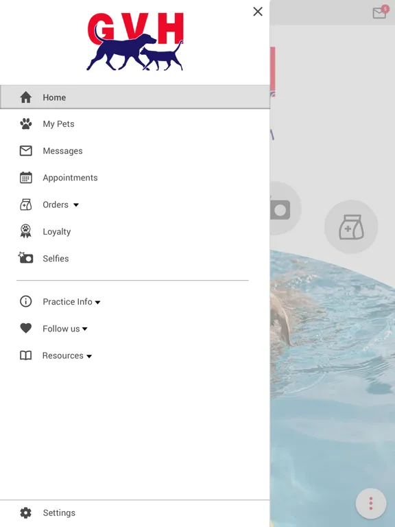 Zrzuty ekranu GVH Vet iPad 
