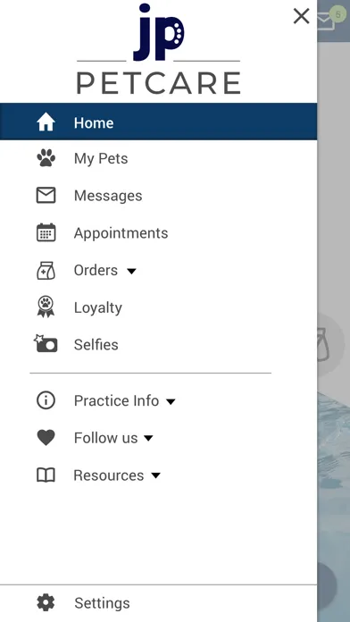 Tangkapan layar JP PetCare