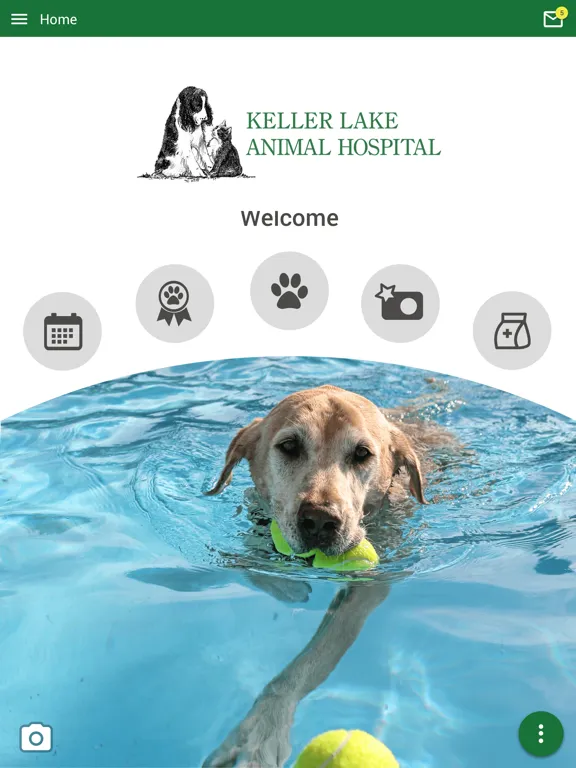 Tangkapan skrin Keller Lake AH iPad 
