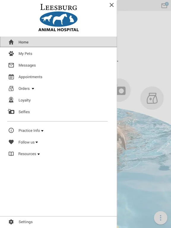 Leesburg Animal Hospital iPad 应用截图
