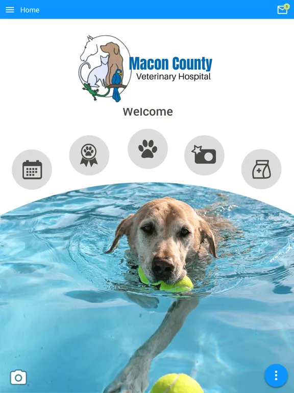 Capturas de tela do Macon County Vet Hospital iPad 