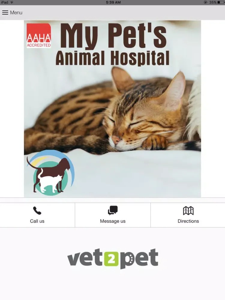 ภาพหน้าจอของ My Pets Lakeland iPad 