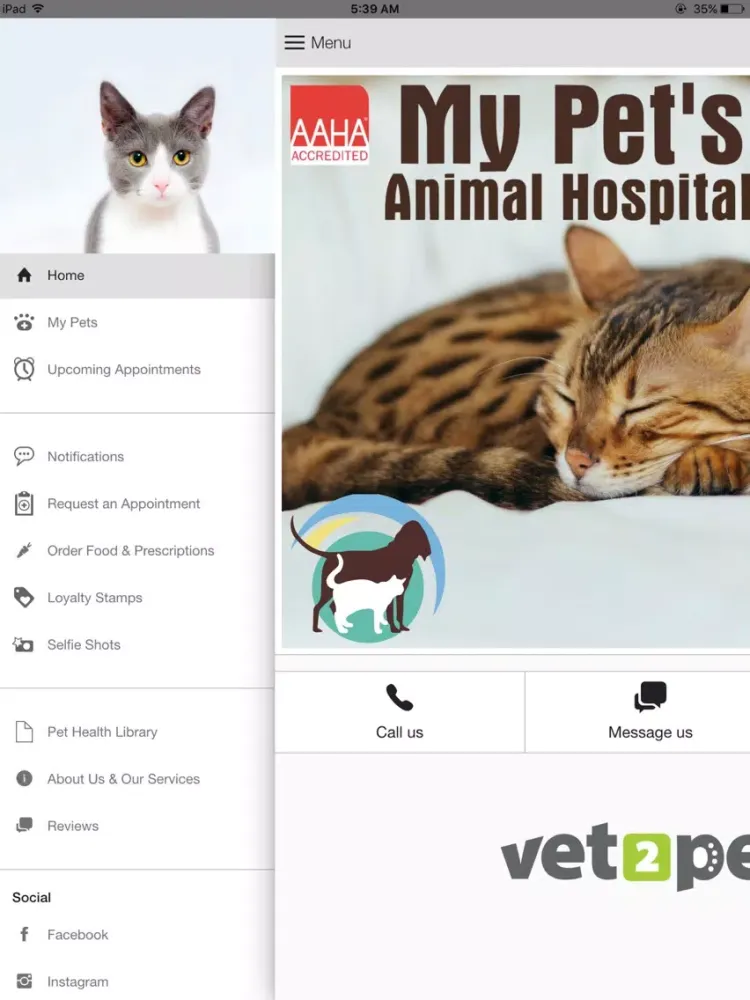 ภาพหน้าจอของ My Pets Lakeland iPad 