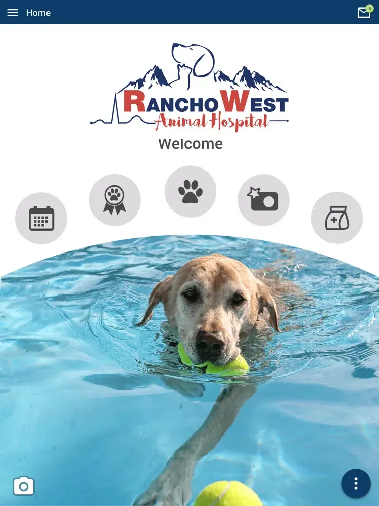 Ảnh chụp màn hình của Rancho West Animal Hospital iPad 