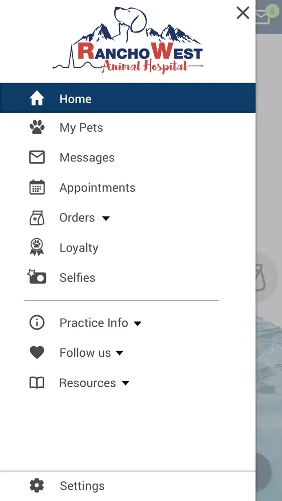 Ảnh chụp màn hình của Rancho West Animal Hospital