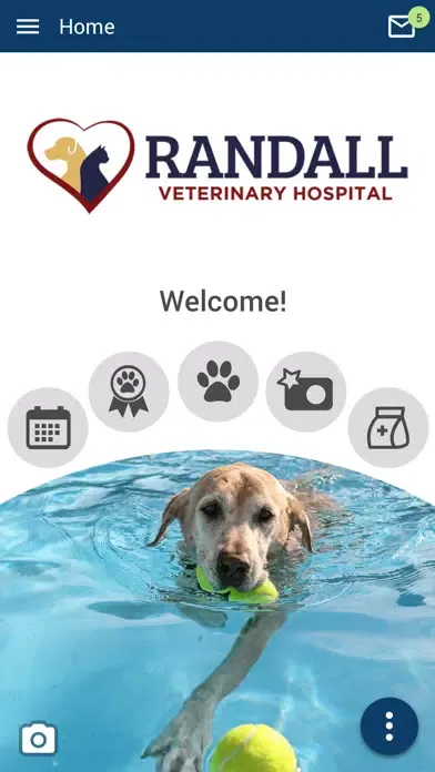 Capturas de tela do Randall Veterinary Hospital