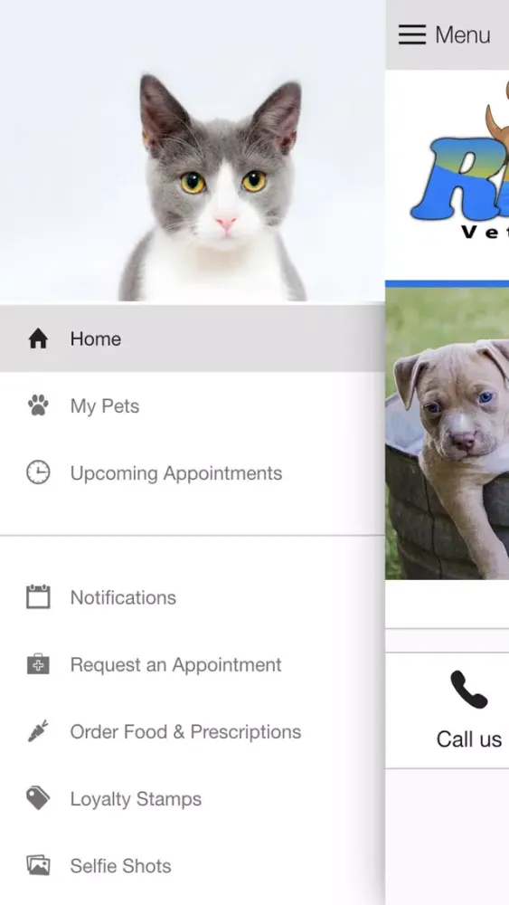 Capturas de tela do Riverview Vet Center