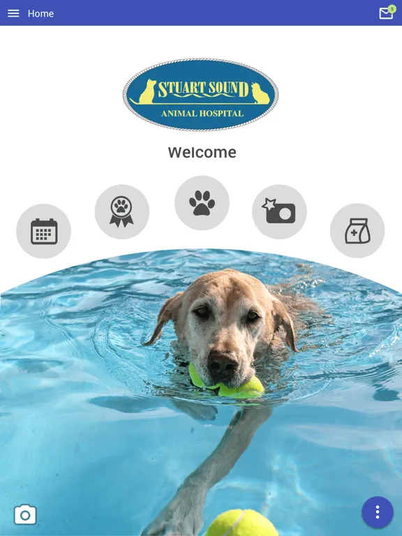Tangkapan skrin Stuart Sound Animal Hospital iPad 