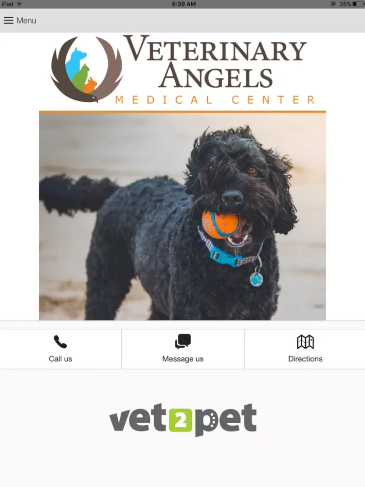 Скриншоты Veterinary Angels Agoura Hills iPad 