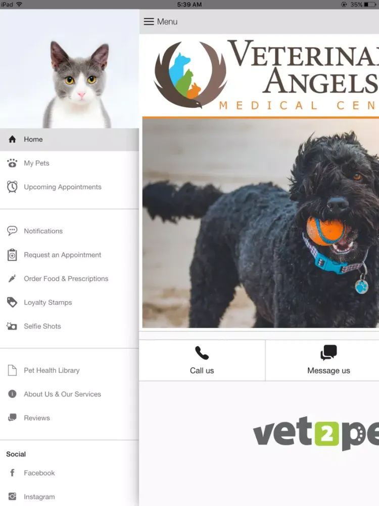 Скриншоты Veterinary Angels Agoura Hills iPad 