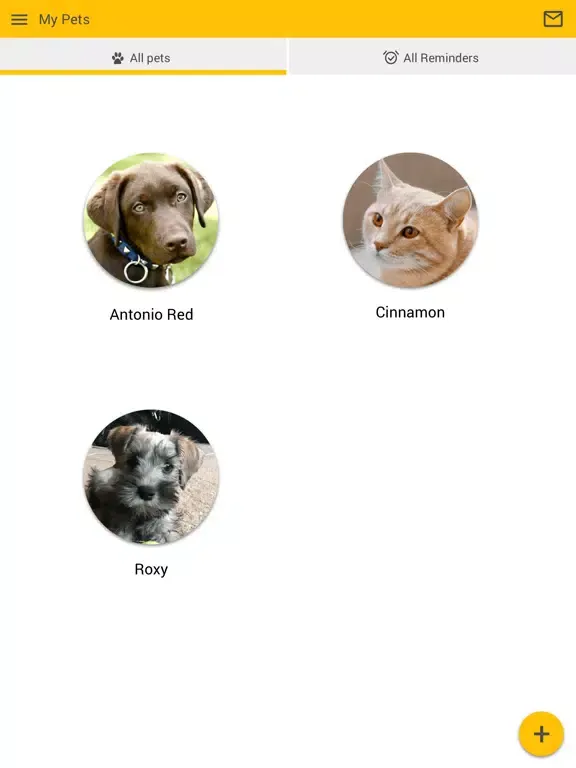 Tangkapan layar VMC St Lucia Animal Hospital iPad 