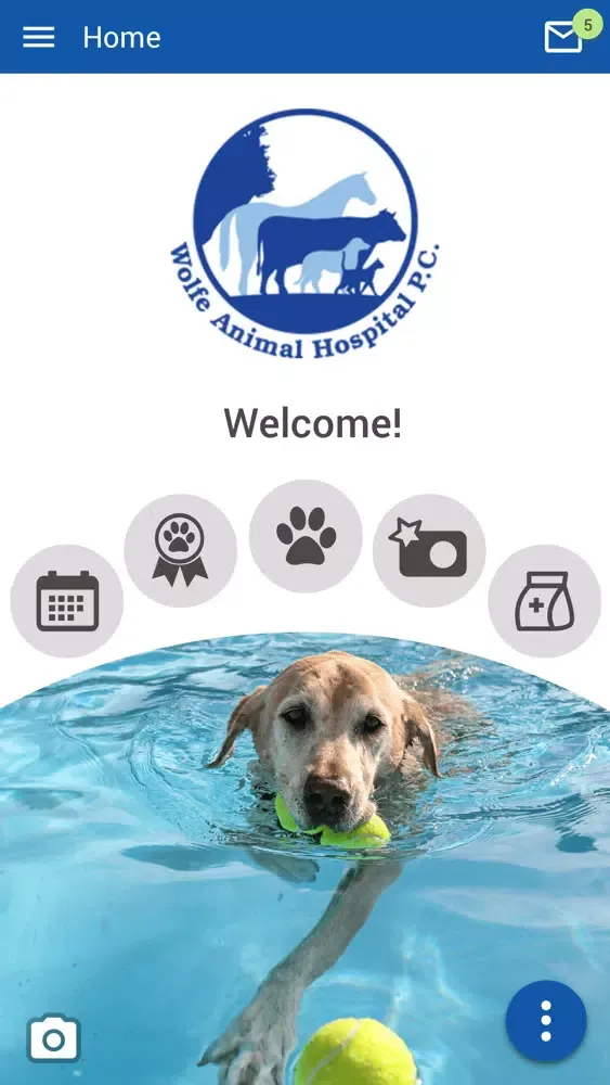 Ảnh chụp màn hình của Wolfe Animal Hospital