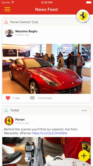 Ferrari Owners' Club Screenshots