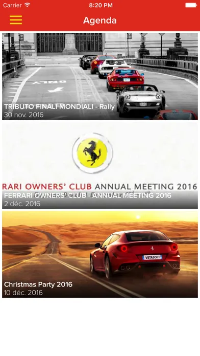 Ferrari Owners' Club Screenshots