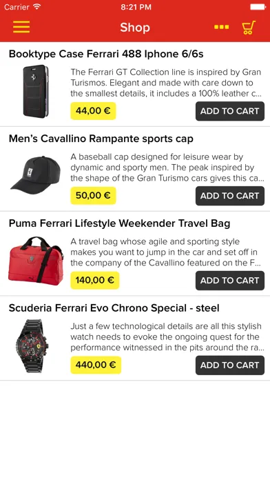 Ferrari Owners' Club Screenshots