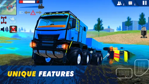 Ảnh chụp màn hình của Offroad Simulator Online 4x4