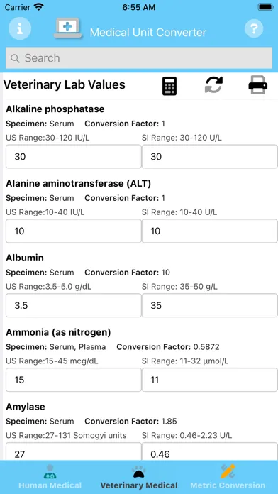 تصاویر Medical Unit Converter