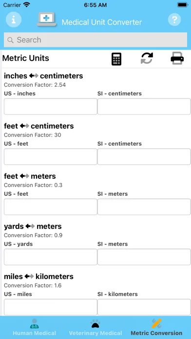 تصاویر Medical Unit Converter