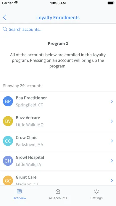 Captures d'écran de Engage - Sales Enablement