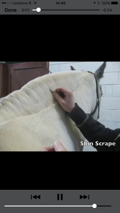Capturas de tela do Equine Dermatology