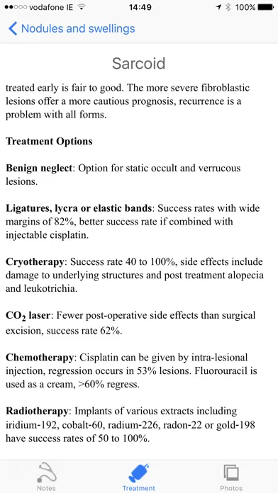 Capturas de tela do Equine Dermatology