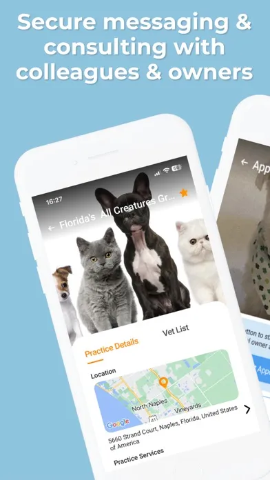 Zrzuty ekranu VETPASS FOR VET & PET SERVICES