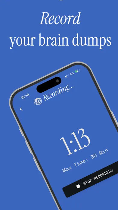 Ramble - Record AI Voice Notes 스크린샷