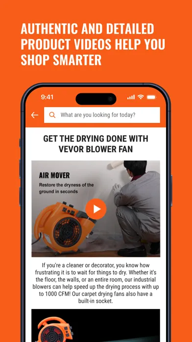 Screenshot di VEVOR Home Improvement Tools