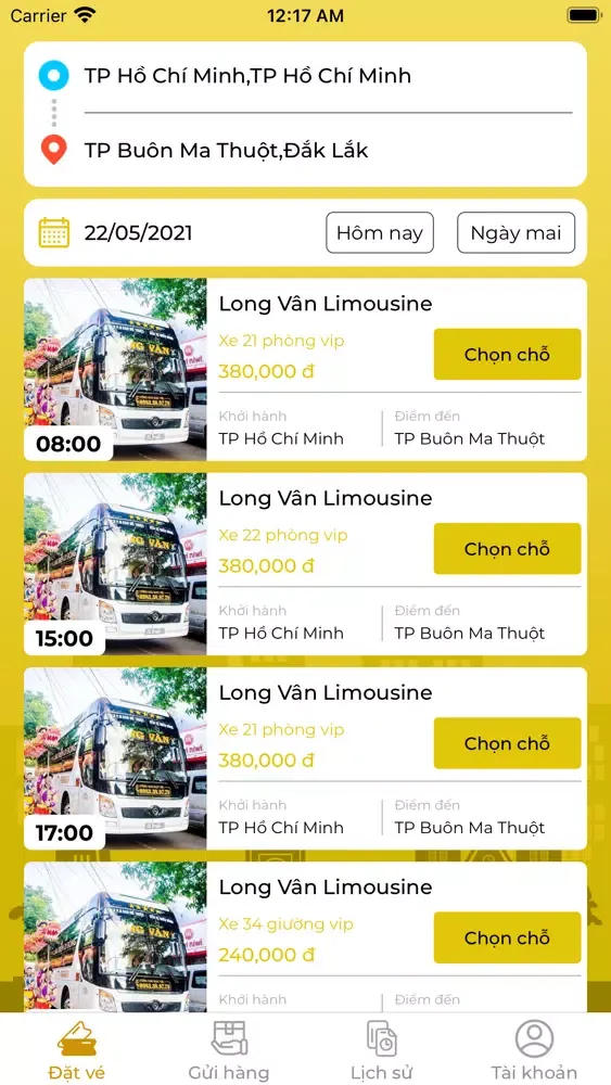 Long Vân سکرین شاٹس