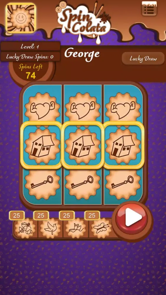 Ảnh chụp màn hình của Spincolata