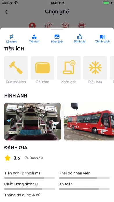 Xe Hồng Sơn应用截图