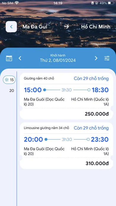 Captures d'écran de Xe Tuấn Hiệp